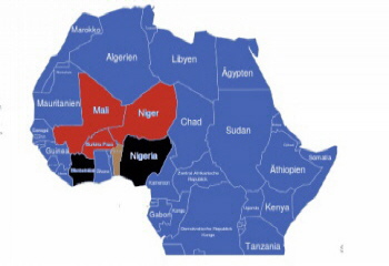 Aufstand im Staat Benin